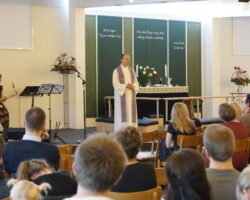 Dåbsfest i Kronjyllands frimenighed