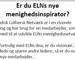 ELN søger menigheds-inspirator