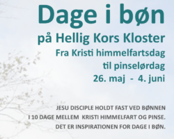 Dage i bøn. Enkelt, fantastisk og givende